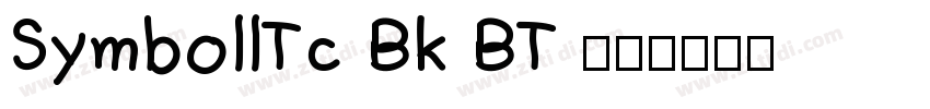 SymbollTc Bk BT 粗体字体转换